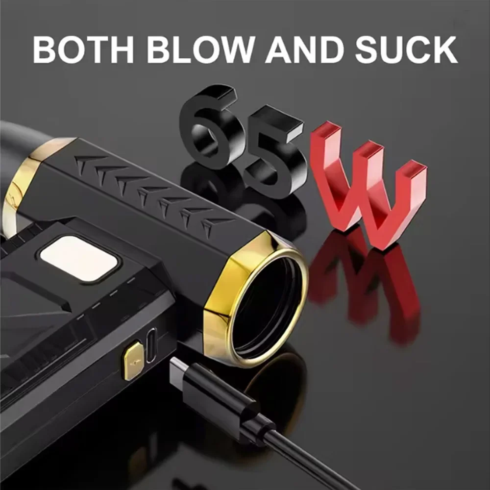 M18 400000RPM Bezszczotkowy Turbo Jet Fan Blower Mocny Elektryczny Dmuchawa Przenośny Odkurzacz do Kurzu Ładowanie Type-C 53m/s