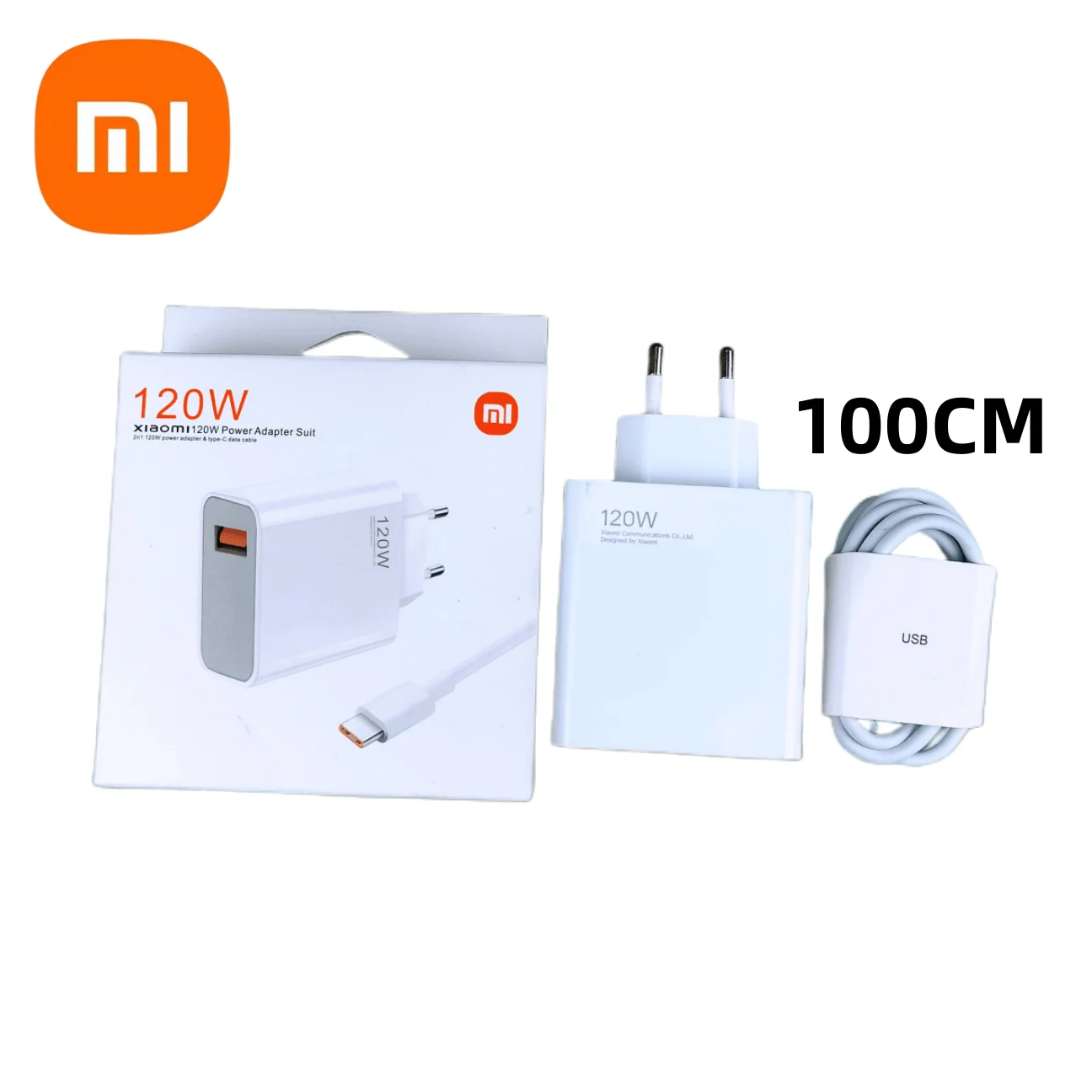 Oryginalna ładowarka Xiaomi 120W Fast Charge Type-C
